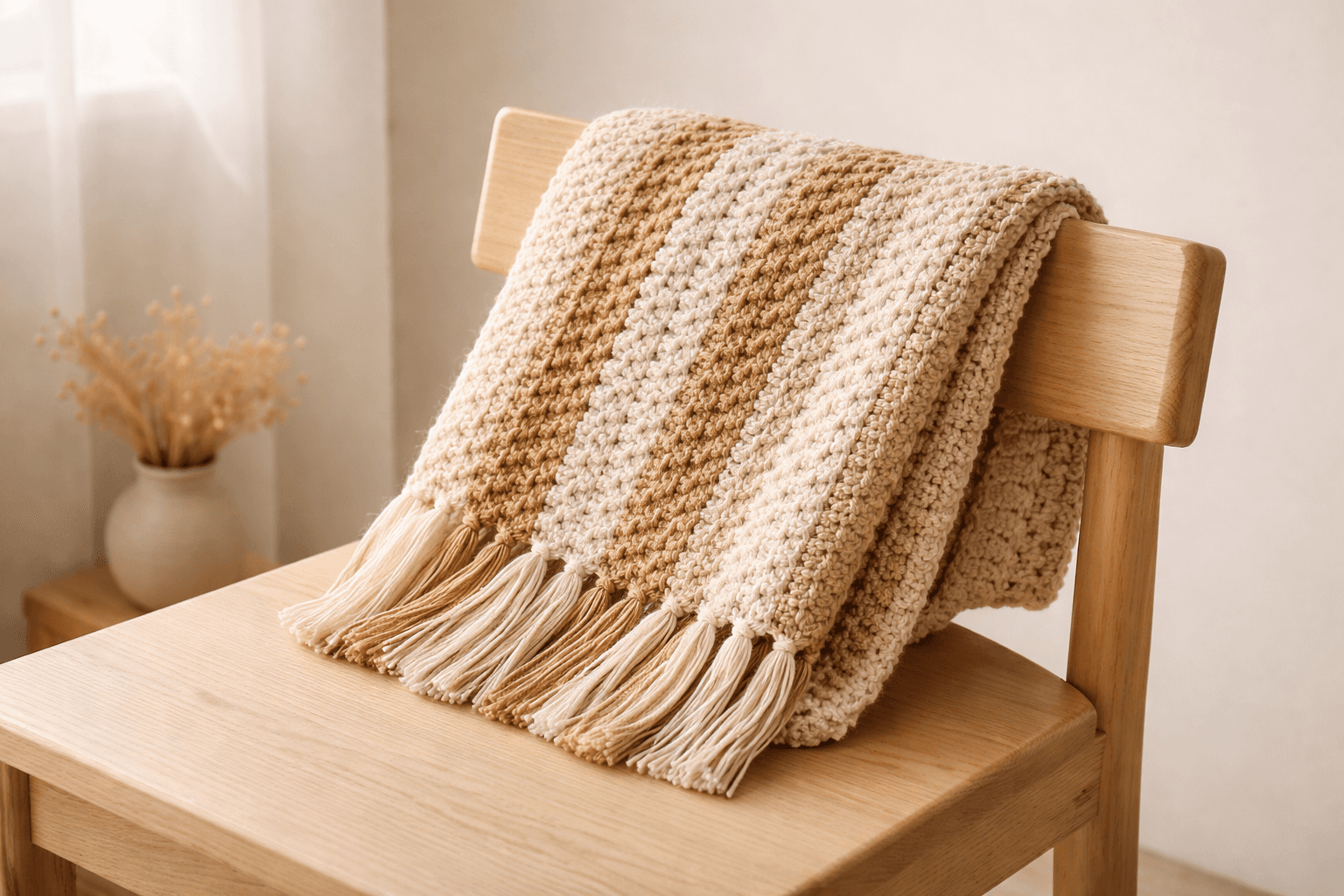 Textil de crochet (imagen de ejemplo)